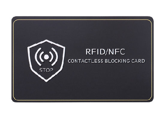 Похищение 13,56 Mhz RFID протектора кредитной карточки анти- преграждая карты