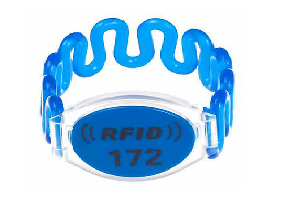 Волнистое простирание ЕСЛИ браслеты обломока RFID UHF HF для событий